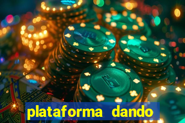 plataforma dando bonus de cadastro